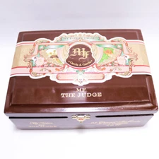 My Father Cigars Grand Robusto The Judge Empty Wood Cigar Box 8.5" x 6" x 3.25"