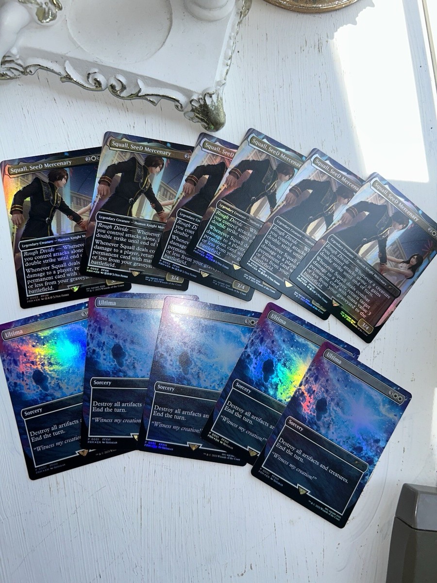 Squall,SeeD Mercenary ショーダウンプロモ MTG Standard Showdown Promos Squall, SeeD Mercenary & Ultima