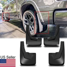 For Ram 1500 2019-2024 W/ Fender Flares 4Pcs Front Rear Mud Flaps Splash Guards