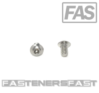 (100) 6-32x1/4  Button Head Socket Cap Screw Stainless Steel Allen (100 PCS)