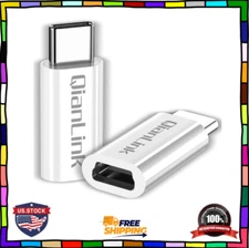 Mini USB to USB C Adapter, (2-Pack) Mini USB Female to USB C Male Convert