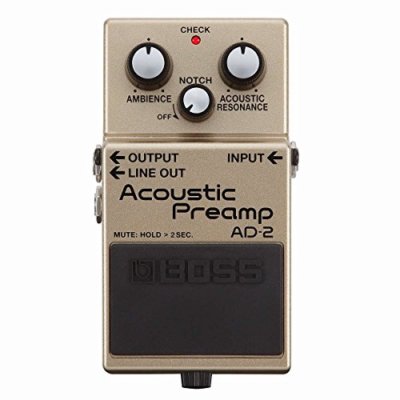 New BOSS AD-2 Acoustic Preamp effector Japan