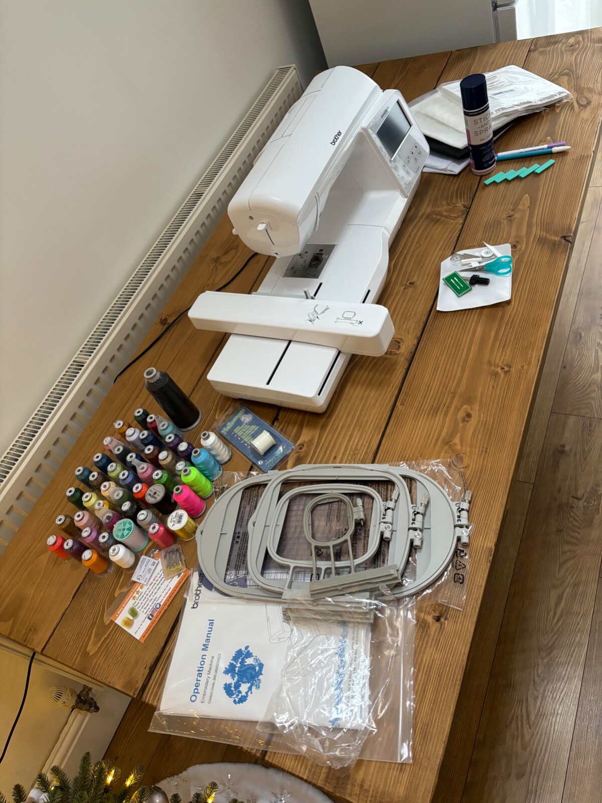 Brother Innovis NV880E Embroidery machine, perfect Business started