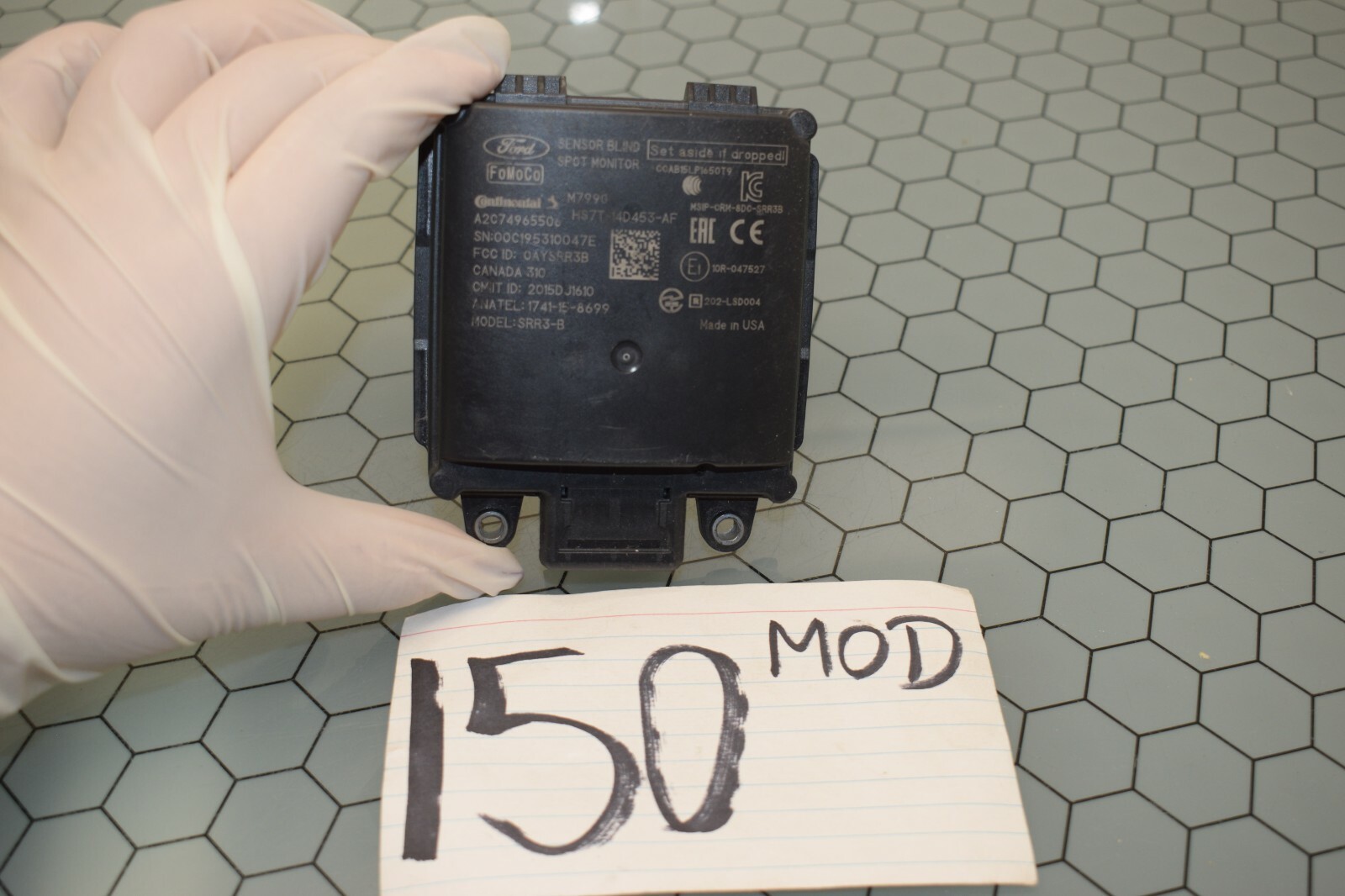 17 18 19 20 Ford Fusion Rear Right Blind Spot  Radar Control Module #150-MOD 