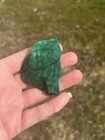 Natural certified 190.00 TCW Green Emerald Rough cut — photo 5