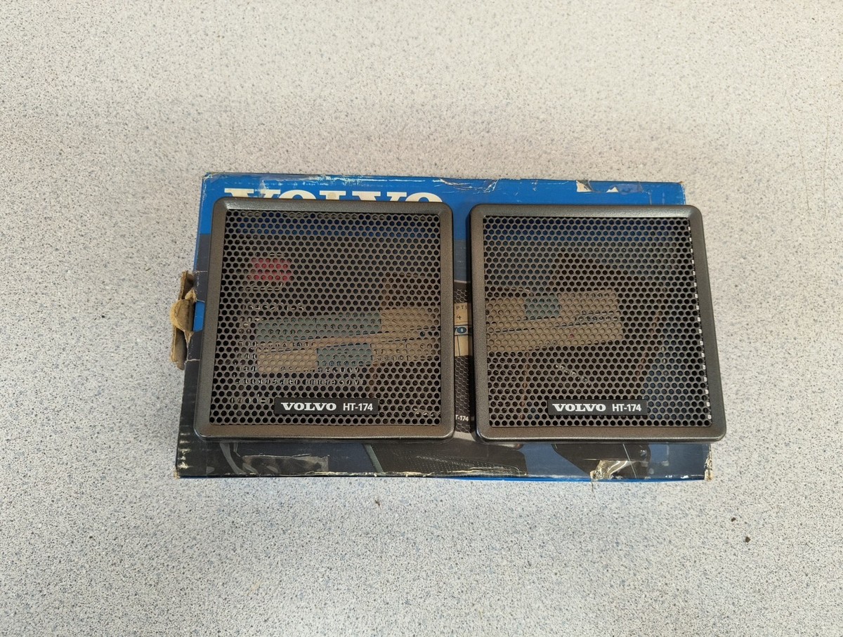 Volvo 240 Sound Rear Door Speaker Grill Pair HT-174 242 244 245