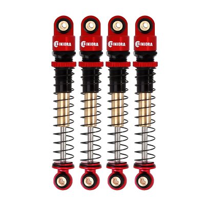 RC Shocks 43mm Aluminum Threaded Tele Shocks for Scx24 AXI90081 Deadbolt 1/24...