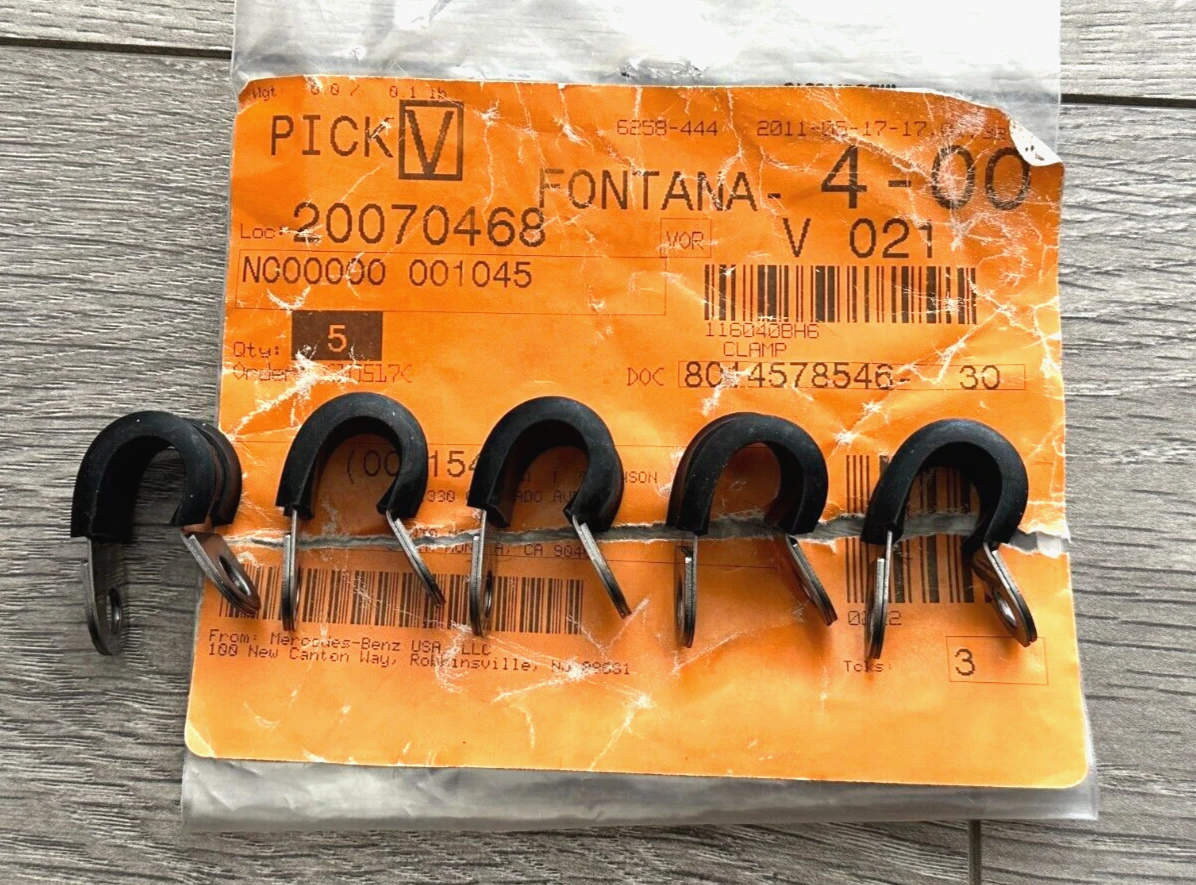 BRAND NEW | MERCEDES COOLING FAN CLAMPS, N000000001045, GENUINE 