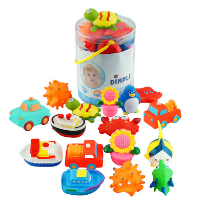 Set of 20 Sea Animals Floating Bath Toys, Squirter Toy for kids by Dimple