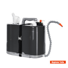 ShoulderSink Hygienestation All-in-one im Auto Transporter Desinfektion grau KEP