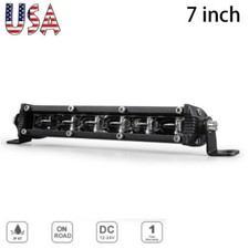 7inch 30w Led Work Light Bar Slim Single Row Driving Truck Suv Atv Spot Fog Lamp 7inch 30w Led Work Light Bar Slim Single Row Driving Truck Suv Atv Spot Fog Lamp