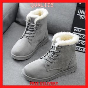 Botas De Invierno Para Mujer, Botas De Nieve Y Tobillo, Zapatos De Goma  Abrigado | eBay