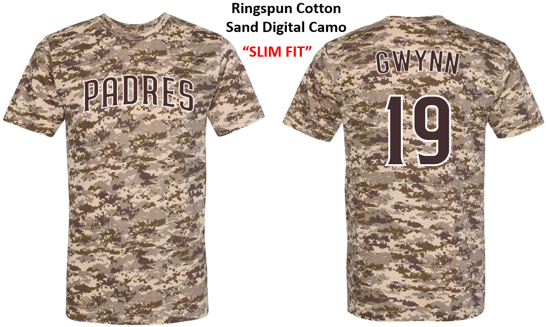 The Padres legendary camo uniforms