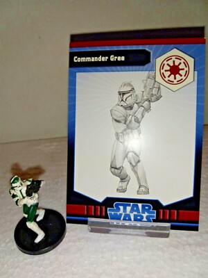 Star Wars Miniatures COMMANDER GREE 20 9/40 RARE