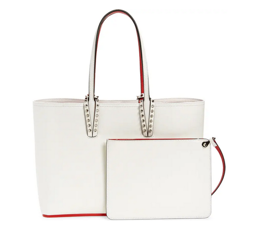 white louboutin bag