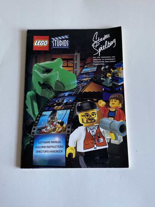 Lego Studios & Steven Spielberg Movie Maker Set 2000 BOOK ONLY!