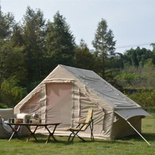 4-6Pax Inflatable Camping Tent Glamping Tent Waterproof Windproof Portable House