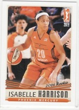 2016 Rittenhouse WNBA Card #80 - Isabelle Harrison - Phoenix Mercury **Rookie**