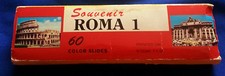 SLIDES, ROME/ROMA COLOR SLIDES KODAK VINTAGE FREE US SHIP RARE COLLECTORS EUROPE
