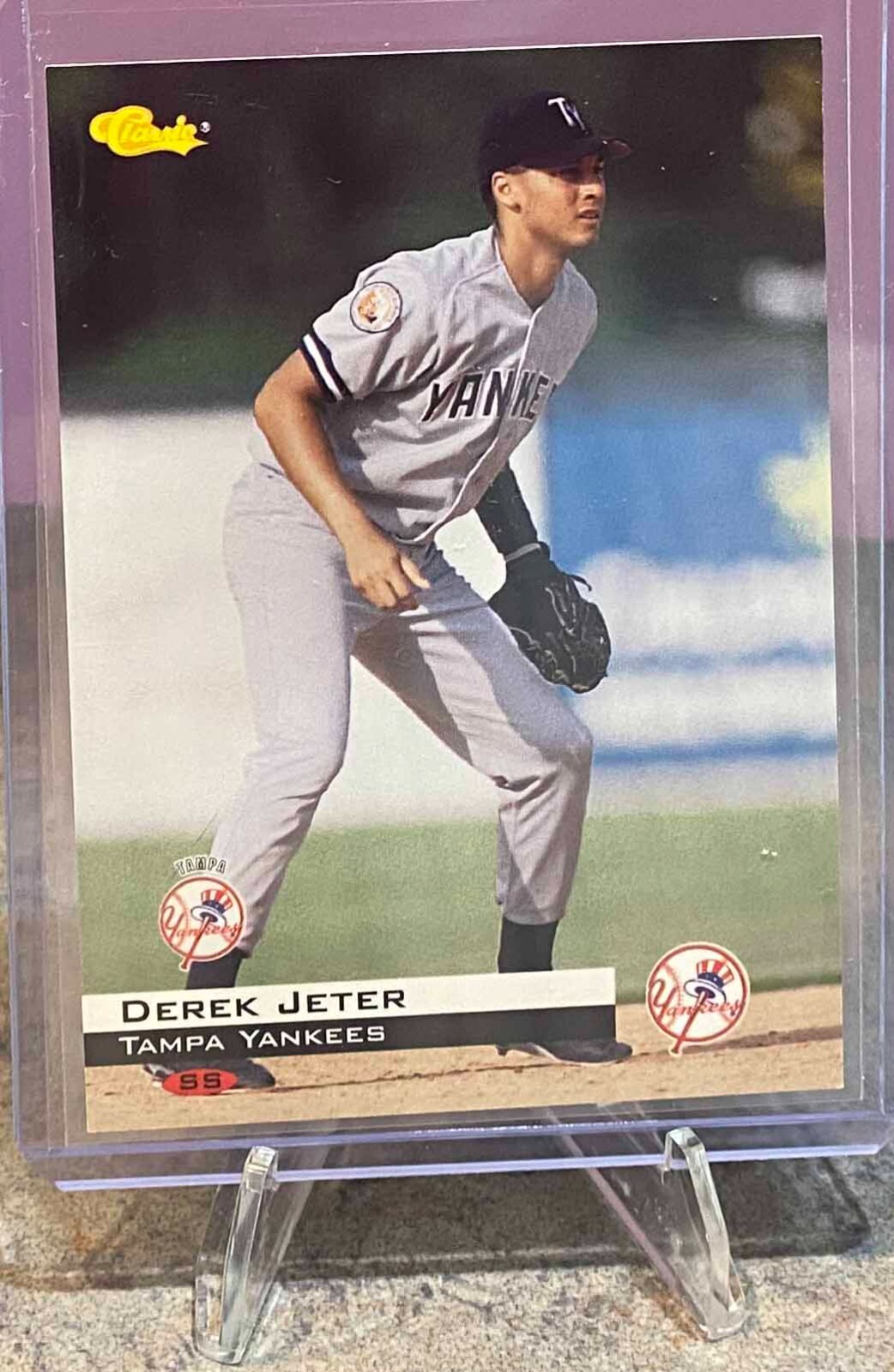 1994 Classic #60 Derek Jeter ~ NY Yankees! ~ Clean Early Issue!