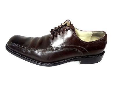 KENNETH COLE OXFORDS LEATHER LACE UP DRESS BROWN MENS SHOES 10 M MEDIUM |  eBay