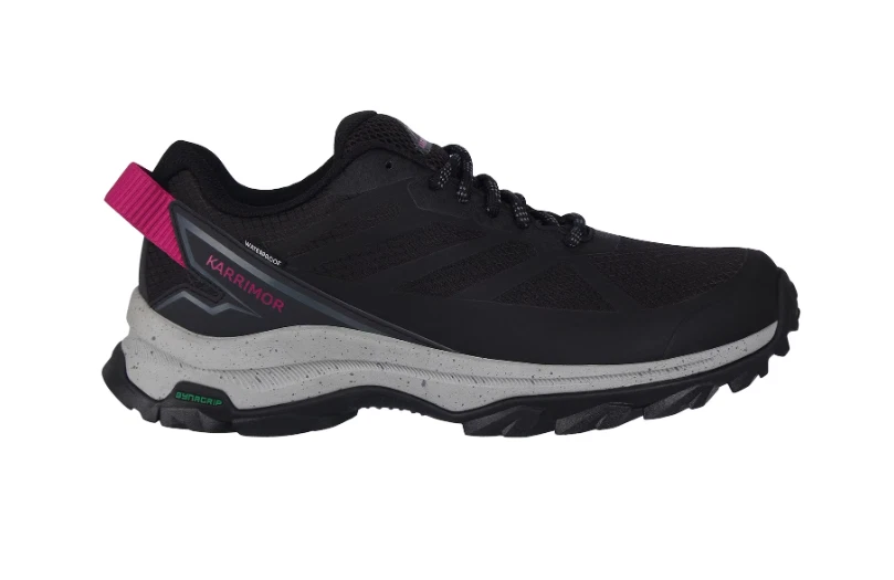 Womens black shop walking shoes uk
