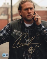 JAX TELLER Charlie Hunnam SOA Autographed Signed SONS OF ANARCHY 8x10 Photo BAS