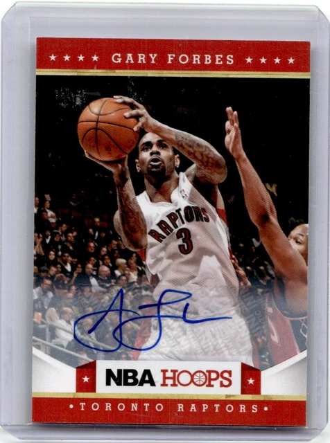 2012-13 Hoops Great Significance Autograph Gary Forbes Auto Toronto Raptors #32