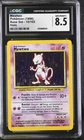 CGC 8.5 NM/MINT+ Mewtwo 10/102 Base Set Holo Pokemon Card