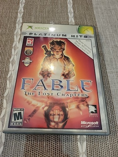Fable (Microsoft Xbox, 2004) - Complete with Manual CIB - Picture 1 of 3