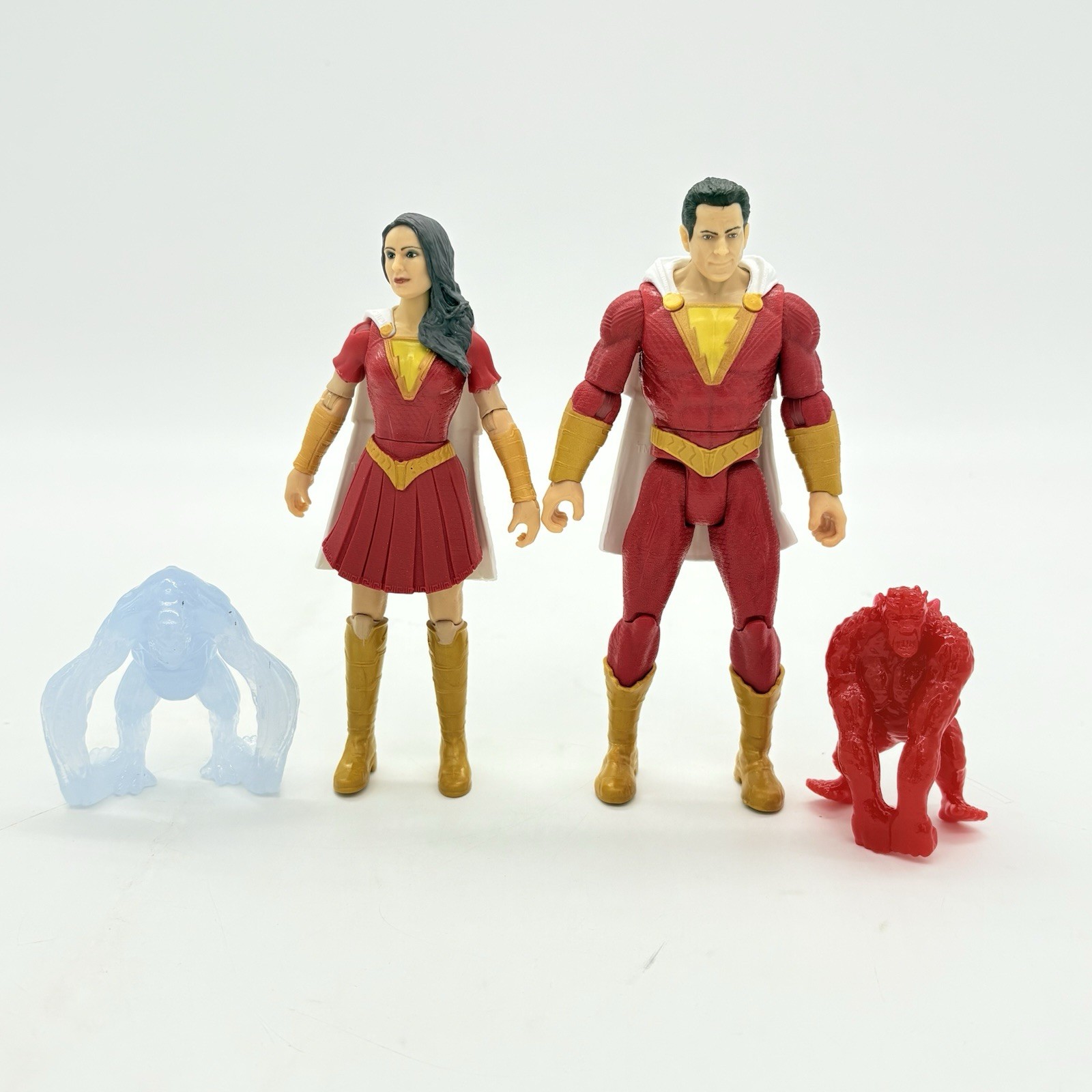 S Lot Shazam & Mary 100% Complete 2018 Dc Mattel