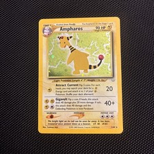 2001 Pokemon, Neo Revelation, #1/64 Ampharos, Holo Rare - Damaged DMG on eBay