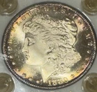 1881-S Morgan Silver Dollar Coin, Blast White Blazer, Gem BU+ Proof Like
