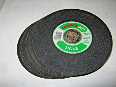 11 X ARROW SWIFT 7'' STEINTRENNSCHEIBEN