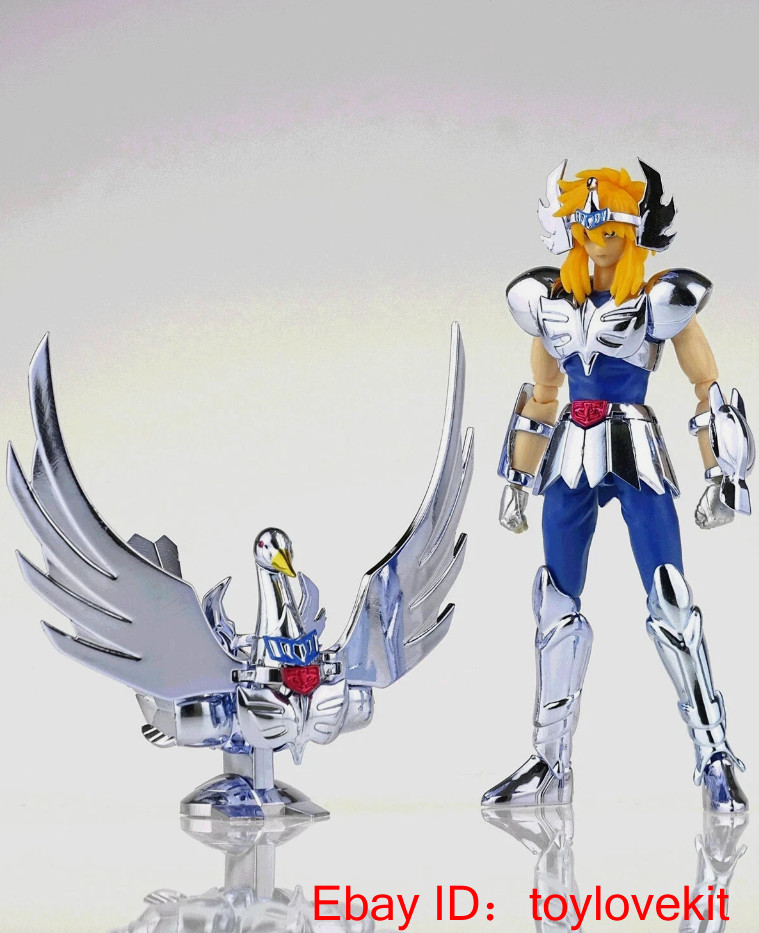 Modelo JM Saint Seiya Cloth Myth DDP Bronce Cygnus Hyoga con objeto tela metálica