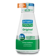 SmartMouth The Original Activated Dual-Solution Breath Rinse Mouthwash, 32 fl oz
