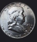 1949 Franklin Half Dollar Silver 50C BU Full Bell lines