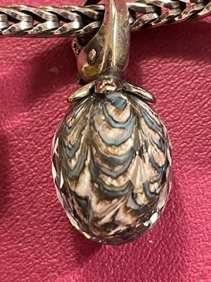 TROLLBEADS EVENT PENDANT  FACETED  RARE HTF GORGEOUS  NEW!