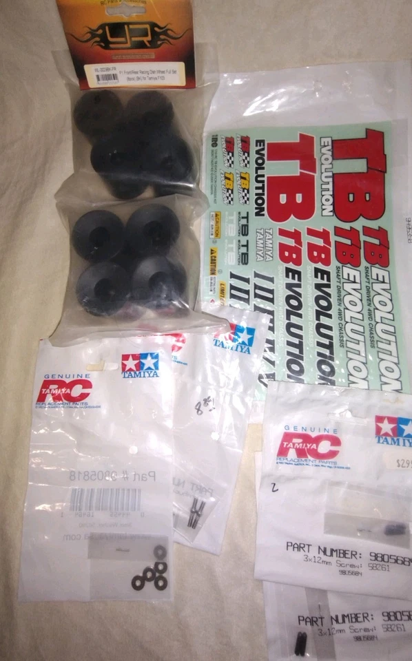 Tamiya Assorted Parts Lot  Vintage.(31 Bags) Brand New In Package - Image 3 of 4
