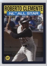 2021 Topps 1986 Topps All-Star Baseball Blue Roberto Clemente #86AS20 HOF 0l44