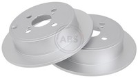 2X Bremsscheibe A.B.S. 17517 FüR Corolla Toyota NDE120_ NDE120R VVT ZZE120_ Vvtl