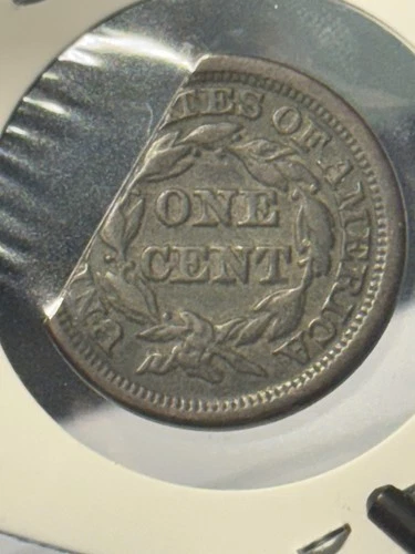 Photo of a 1848-P Large Cent from an eBay listing that sold on Jul 22, 2026