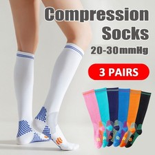 Compression Socks 20-30mmHg Support Medical Calf Leg Sport Men Women S/M L/XL