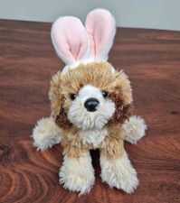 Douglas Cuddle Toys Easter Buttercup Doodle 9" Plush Dog with Bunny Ears 2021