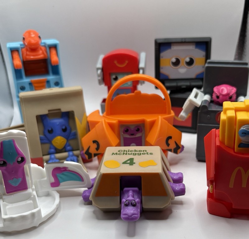 McDonalds Changeables 2026 Lot Of 9 Happy Meal Toys Transformers 