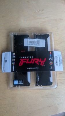 64 GB (2x 32GB) Kingston Fury Beast RGB DDR4-3600 CL18 RAM  / 2x KF436C18BB2A/32