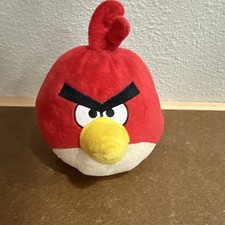 Angry Birds Red Bird Plush Stuffed Toy Character from Angry Birds Game Series