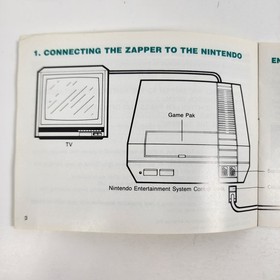 Barker Bill's Trick Shooting (Nintendo NES, 1990) cartucho y manual solamente