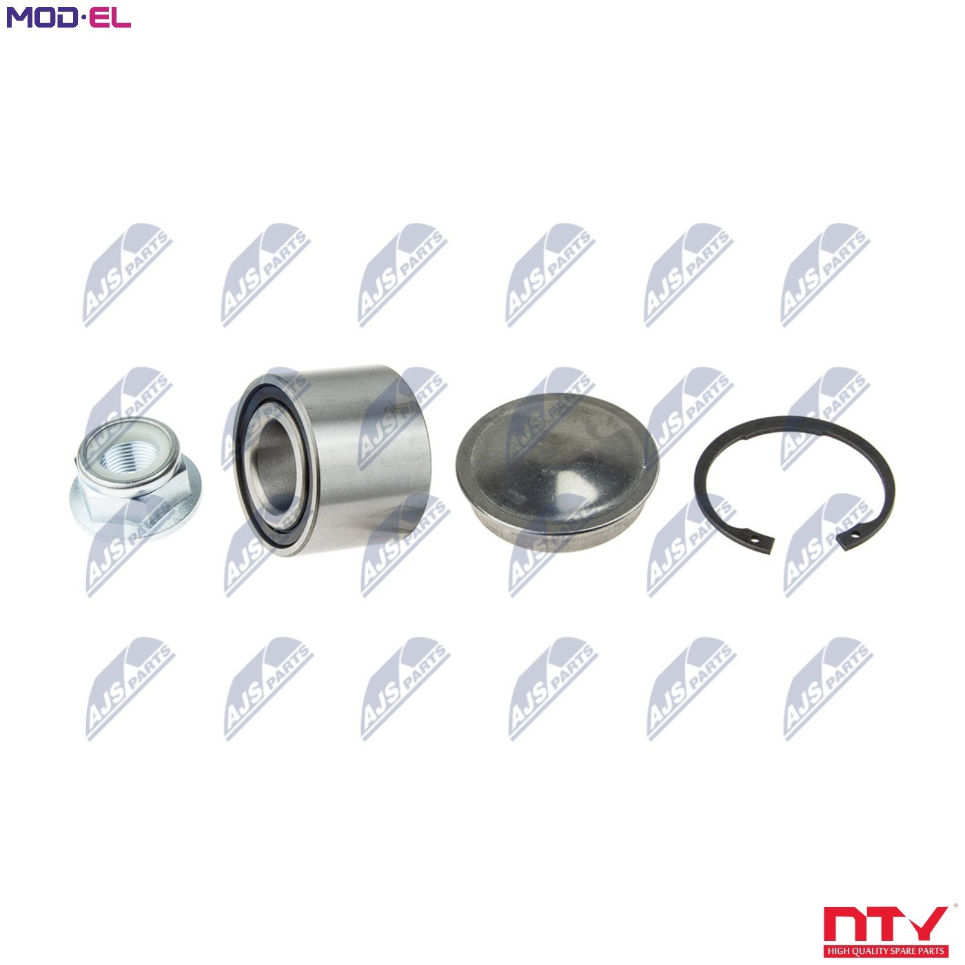 Wheel bearing Rear Axle KLT-NS-071 NTY for CHEVROLET RENAULT PEUGEOT DACIA - Image 13