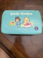 VTG 1967 Mattel Liddle Kiddles Zip Up Storage Case In Great Condition 